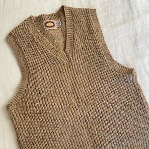 Vintage Banana Republic Beige Sweater Vest